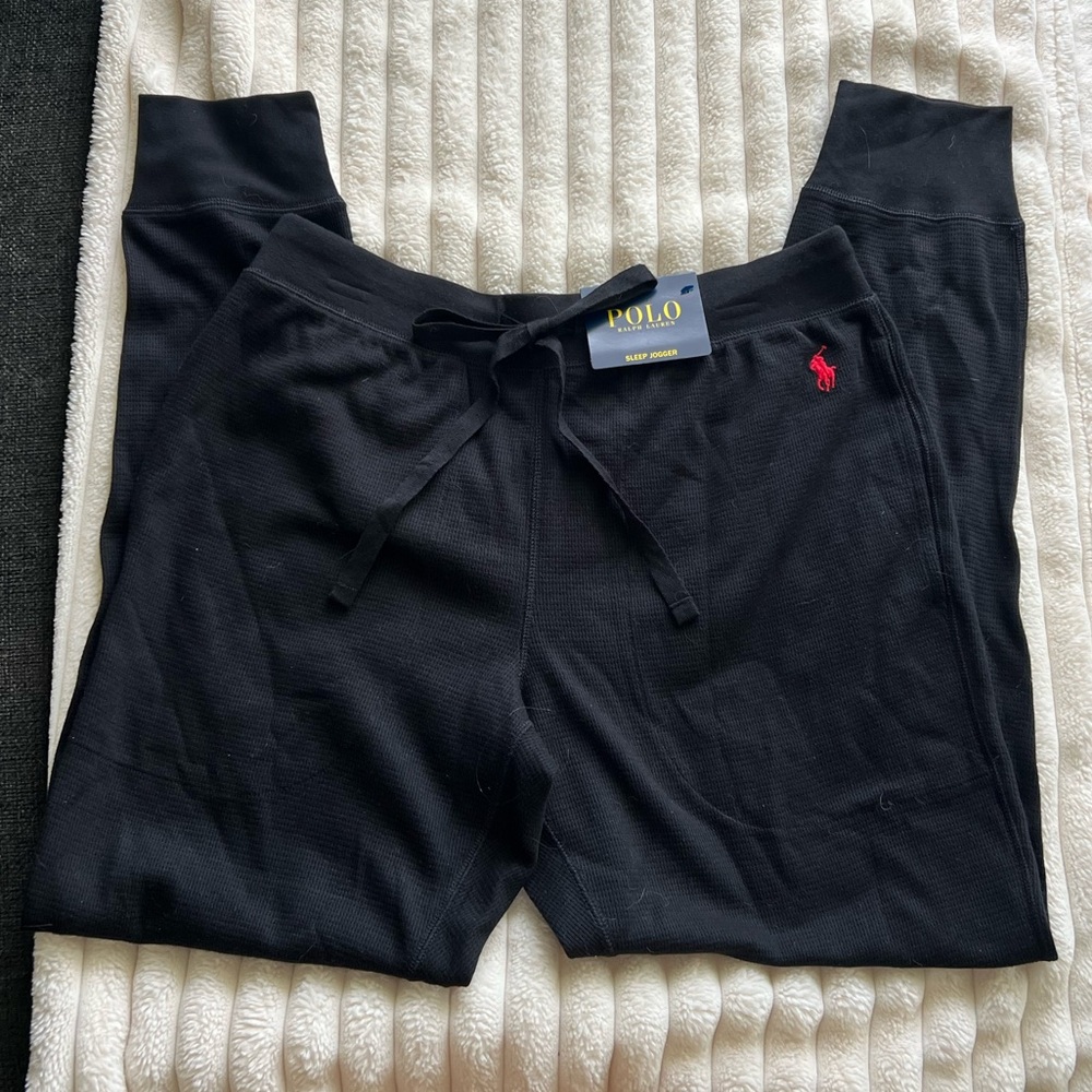 Ralph Lauren Black Sleep Jogger